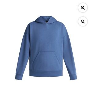 Athletic Works Super Soft Hoodie large 12-14 blue indigo